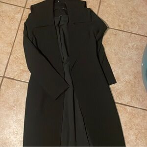 Elegant Black Long Coat